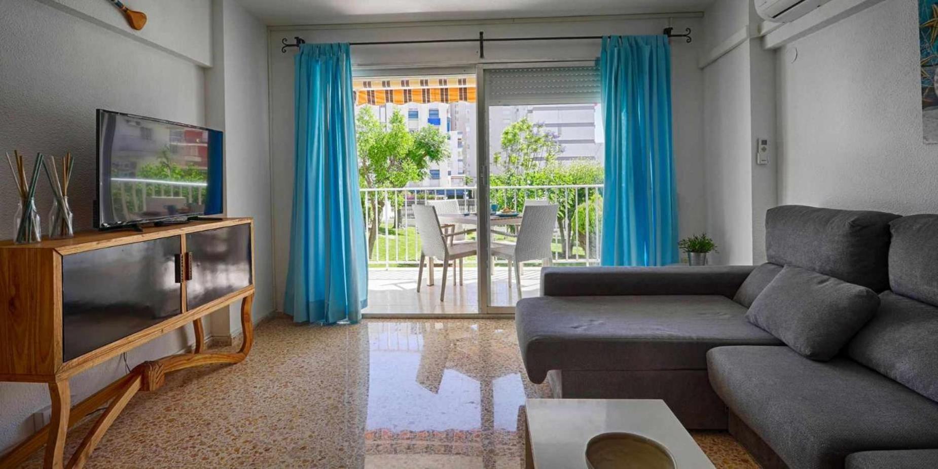 Apartamento Brasil Mar Playa de Gandia Exterior foto